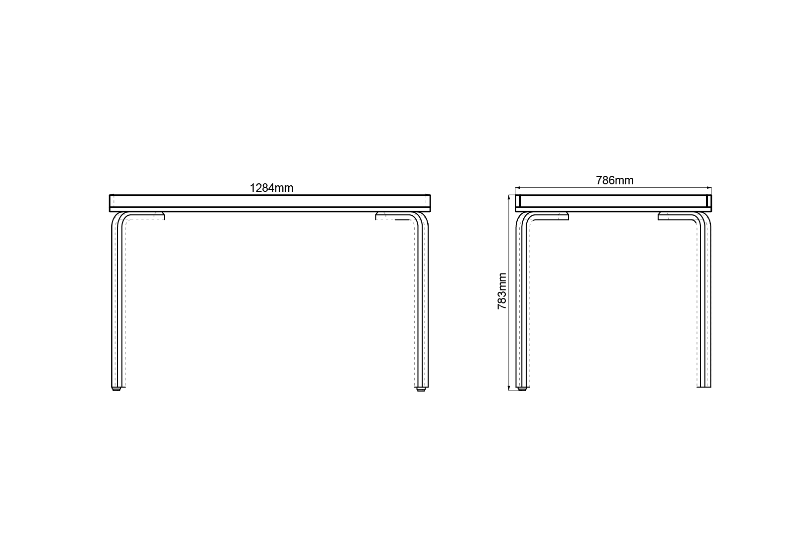9007L - 1286 x 786 -  LEGO bord med kantlister - Billede 3